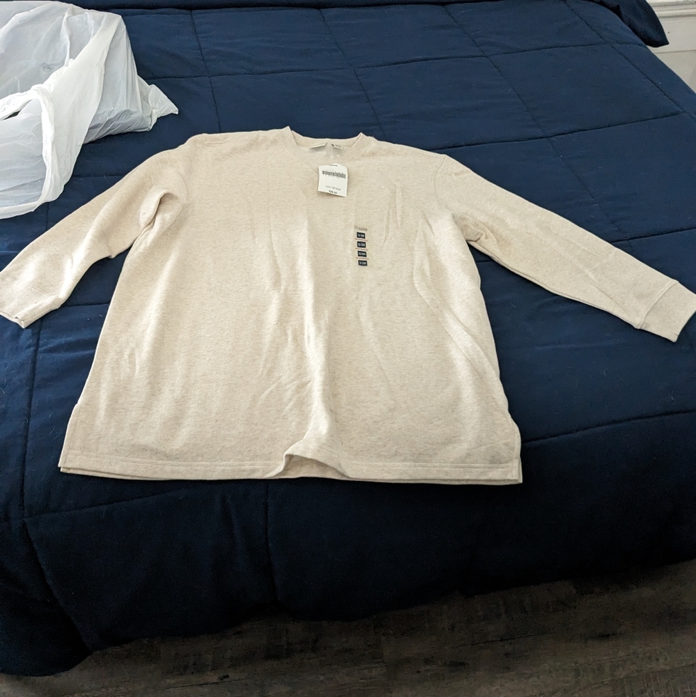 Cream colored pullover sweater size 16/18W